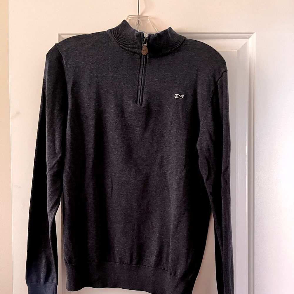 Vineyard Vines quarter zip- navy